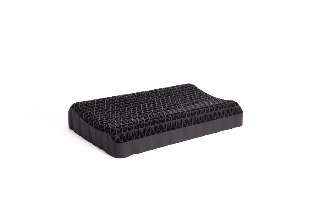 Carbon Grid Pillow