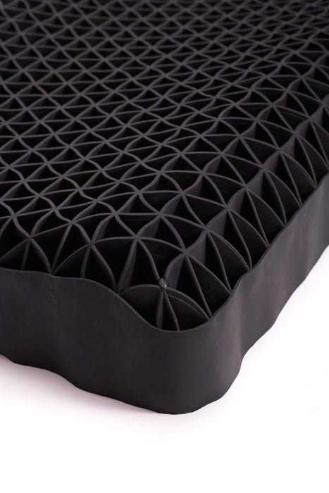 Carbon Grid Pillow