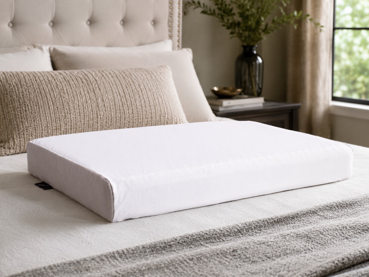 Carbon Grid Pillow